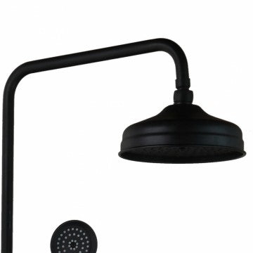Olie brons opbouw douche set met keramiek
