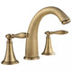 3-piece tap with a nostalgic design for washbasin or bath rim mounting