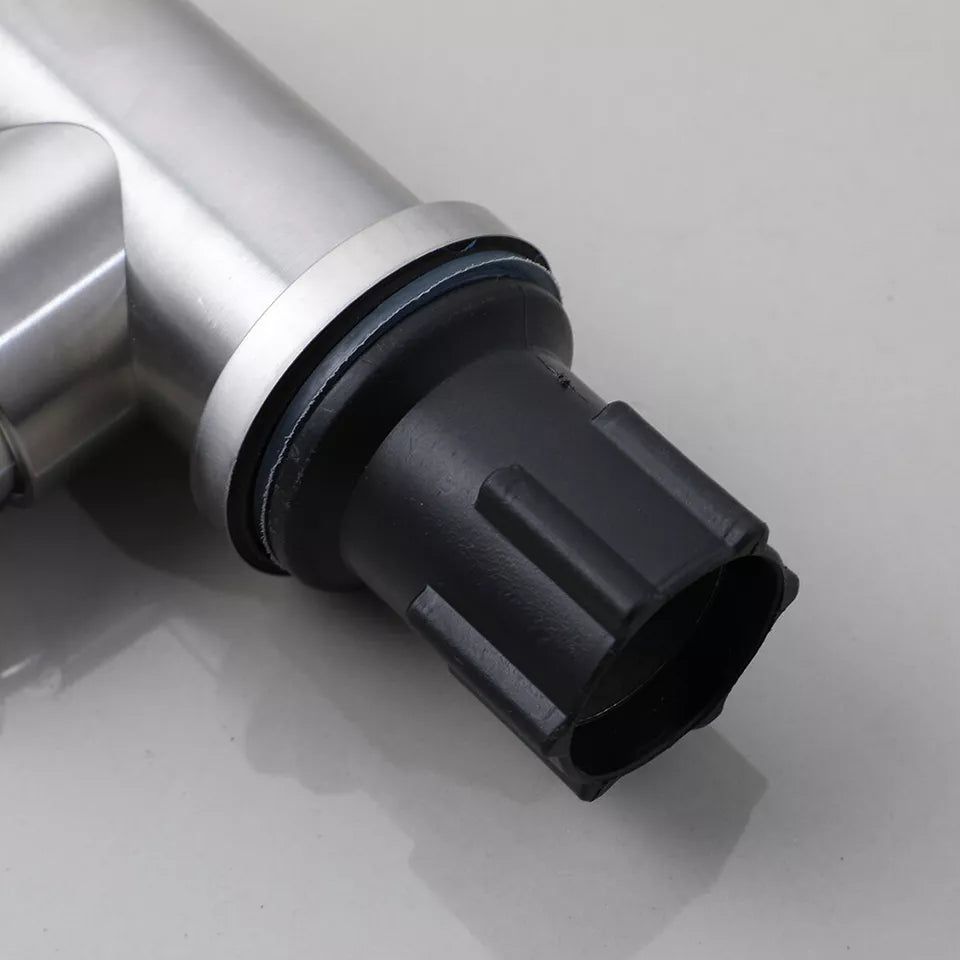 Brushed Nickel Kitchen Faucet - Modern and Functional