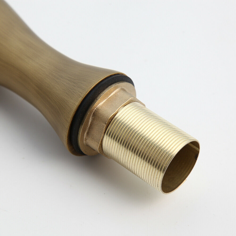 Bronze-colored mixer tap