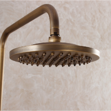 Nostalgic shower head in bronze color