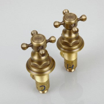 Bronze built-in control lever