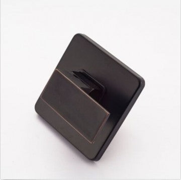 Nostalgisches Einbau-Duschset, ölgeriebene Bronze. Regenduschkopf 20 cm.