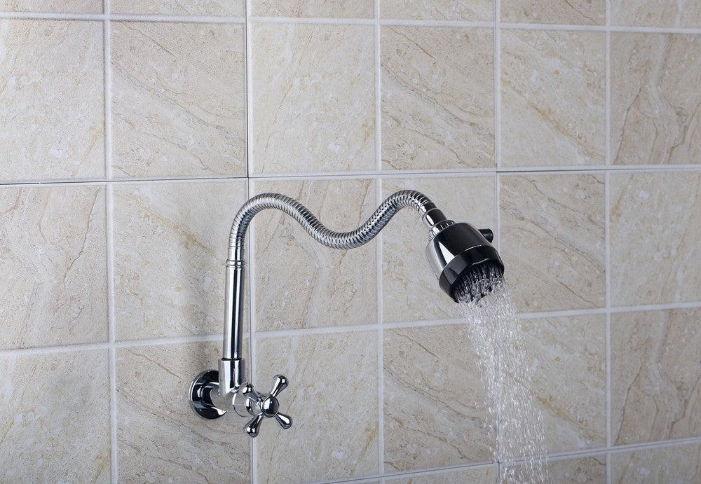 Wall-mounted cold water wall tap