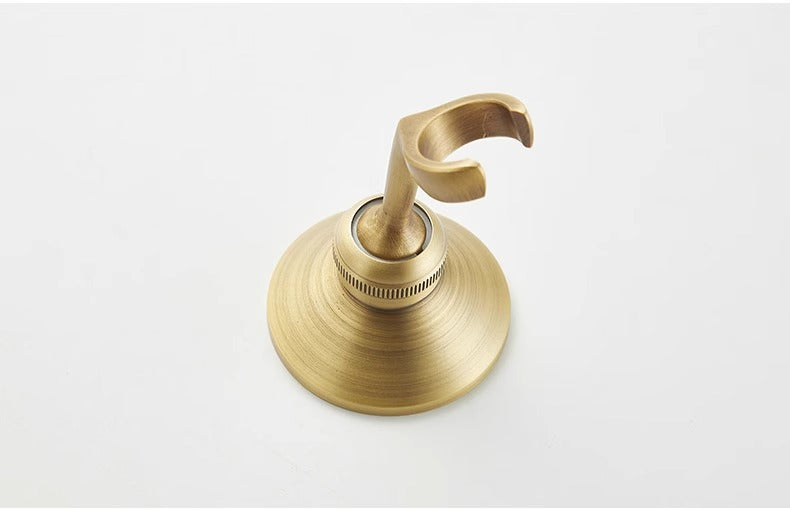 Landelijke inbouw doucheset met handdouche – Nostalgisch brons