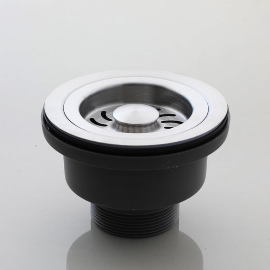 Sink Drain Brushed Nickel