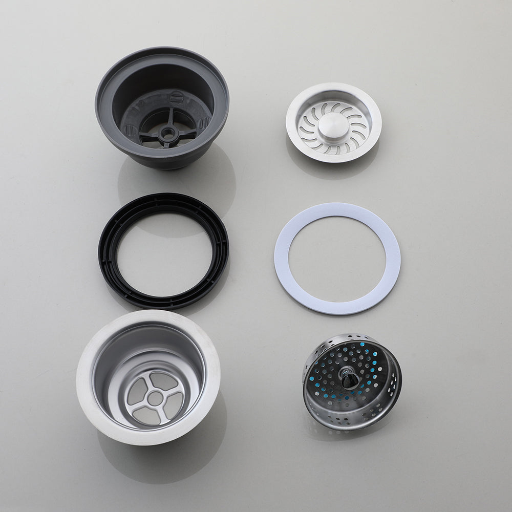 Sink Drain Brushed Nickel