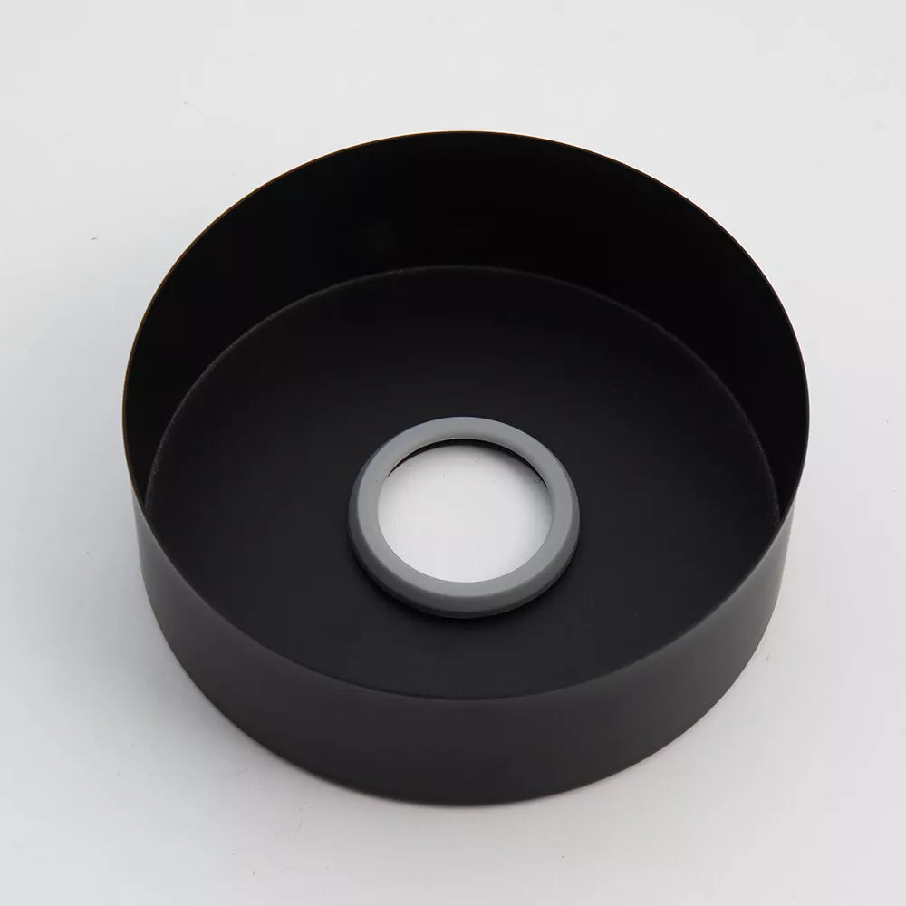 Moderner freistehender Badewannenhahn – Mattschwarz