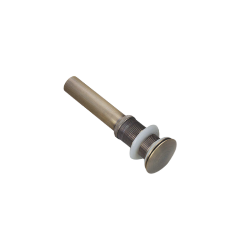 Bronze Pop-Up-Ablauf Klick-Ablauf ohne Überlauf