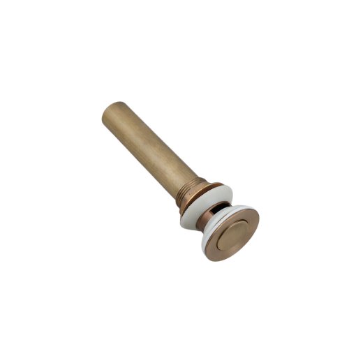 Bronze pop-up drain click drain with overflow