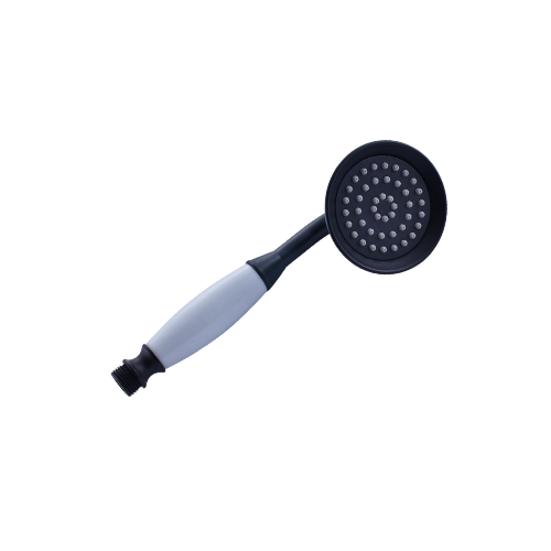 Badique Nostalgische gewreven olie brons afgewerkte handdouche met keramiek handvat