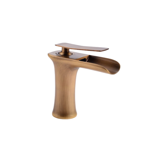 Bronze waterfall tap