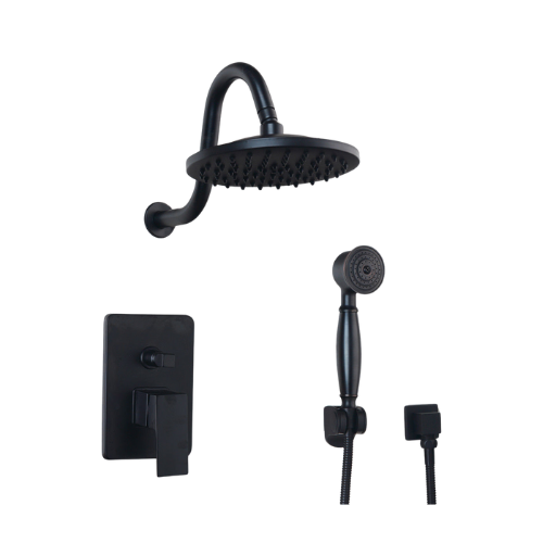 Einbaudusche aus Ölbronze