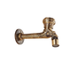 Elegant bronze washing machine tap