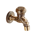 Washing machine tap bronze