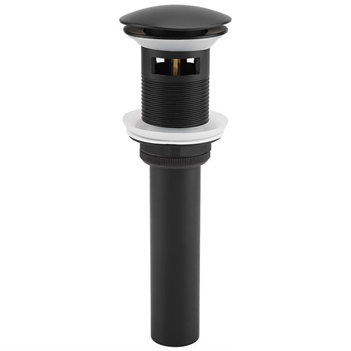 Mattschwarzer Klick-Abfluss