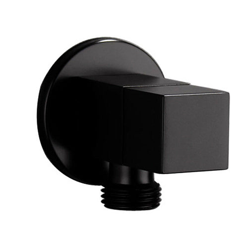 Modernes Eckventil schwarz