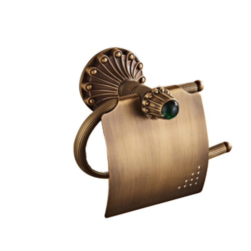 Dekorativer Toilettenpapierhalter aus Bronze