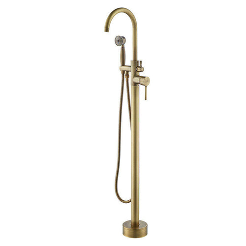 Bronze freestanding bath tap