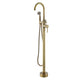 Bronze freestanding bath tap