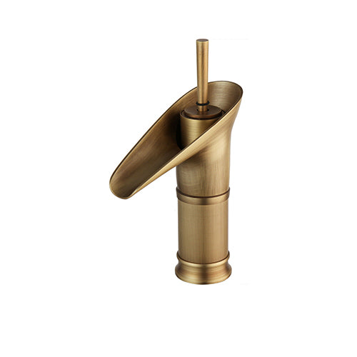 Bronze waterfall tap