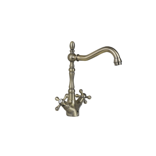 Nostalgische Waschtischarmatur Modell Classic bronze glänzend