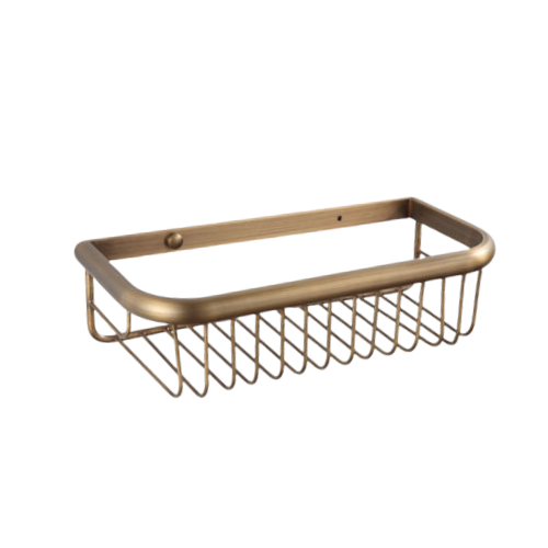 Antique bronze shampoo rack/holder