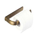 bronze-colored toilet roll holder