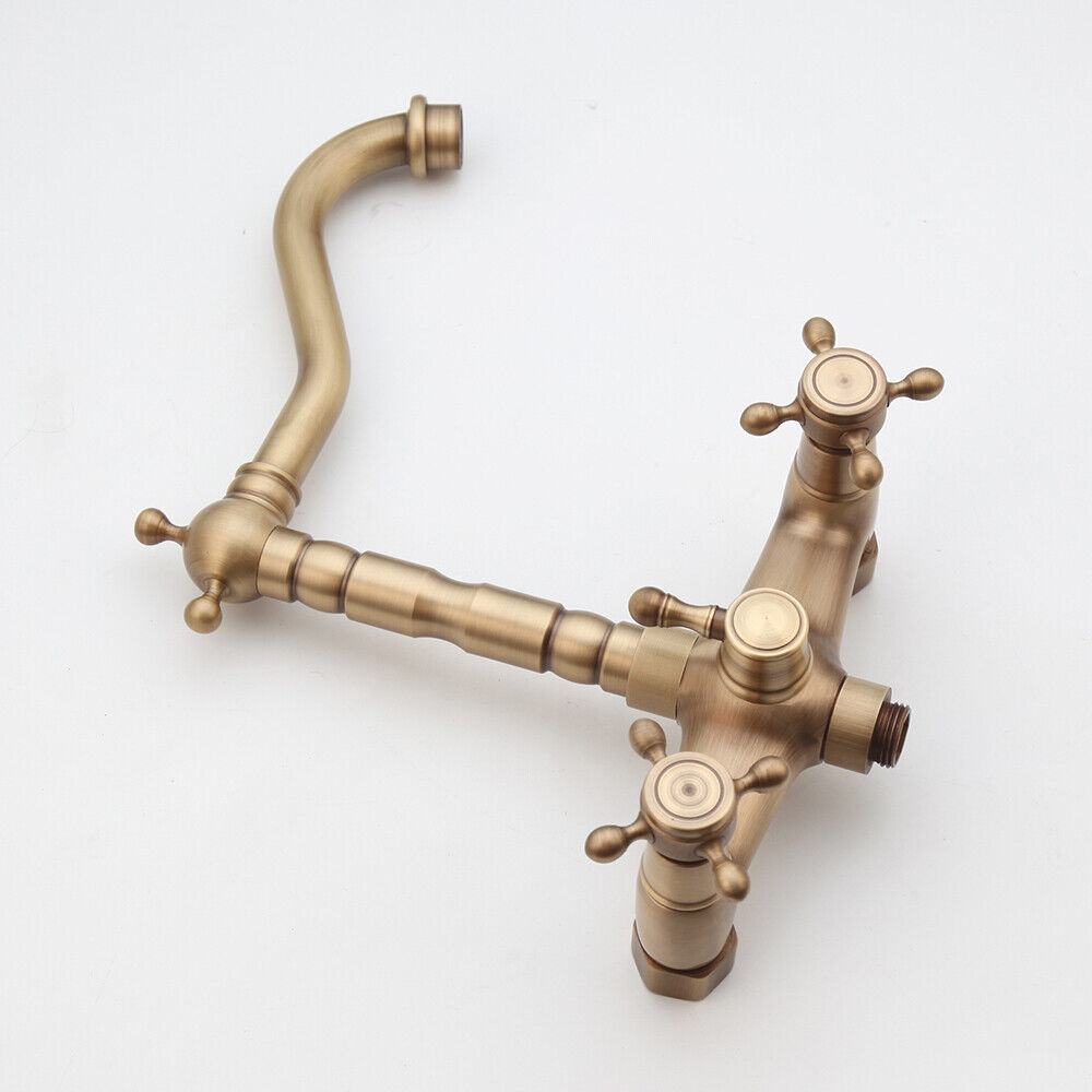 Bronzefarbener Landhaus-Wandhahn