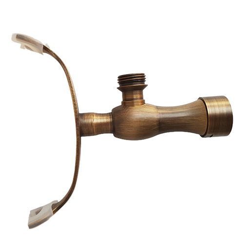 Bronze hand shower holder