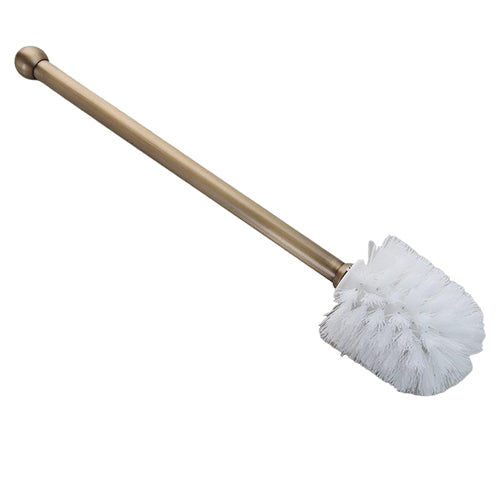 WC borstel met bronskleurige steel