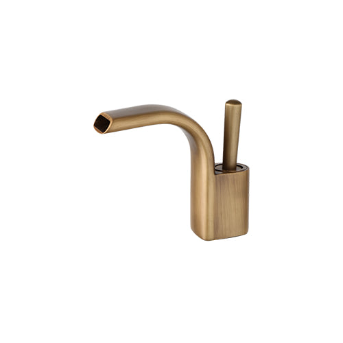 Nostalgic bronze-colored washbasin tap mixer tap