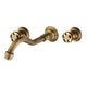 Nostalgic bronze-colored built-in wall tap mixer tap