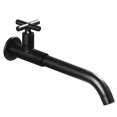 Nostalgic black cold water tap