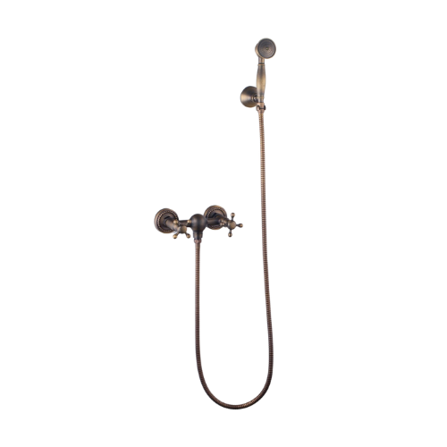 Nostalgische Bronzen Douchekraan