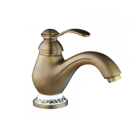 Badique Retro bronzen wastafelkraan antiek messing look