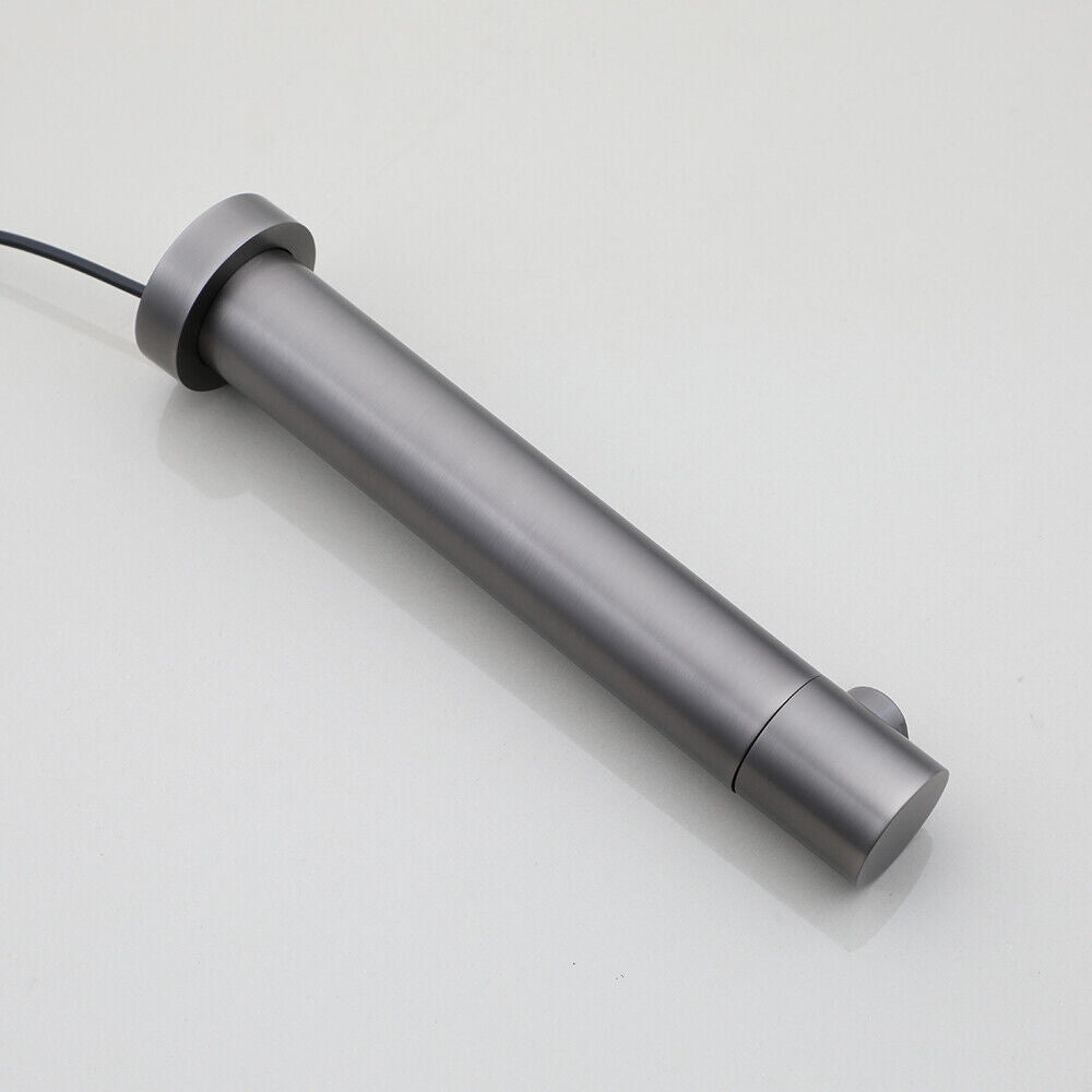 Gun metal sensor tap wall mount