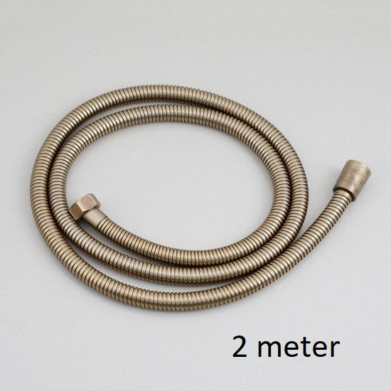 Country shower hose, bronze-colored version, 2 meters