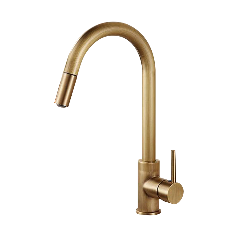 Landelijke Keukenkraan antiek brons