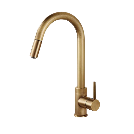 Landelijke Keukenkraan antiek brons