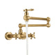 Wall-mounted mixer tap – rustic nostalgic bronze