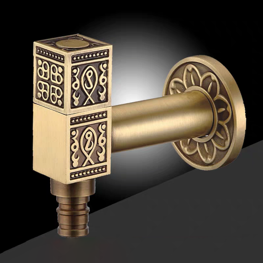 Hoekkraan koud water – Bronskleur decoratief