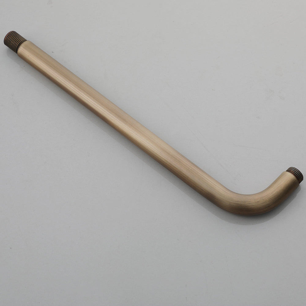 Bronze shower arm wall mount