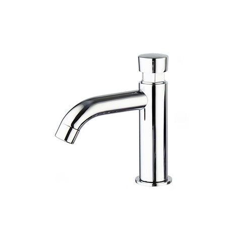 Selbstschlusshahn Chrom