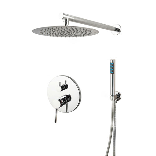 Chrom eingebaute Regendusche