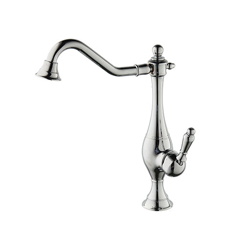 Hoher Chrom-Waschtisch-Mischbatterie