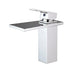 Chrome waterfall mixer tap