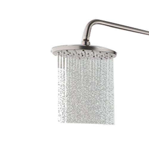 Large round stainless steel rain shower 400 mm