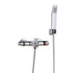 Modern chrome bath tap thermostatic