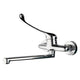 Elbow wall tap chrome mixer tap